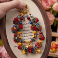 Garden Bead Wrist Phone Charm