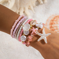 Shell Stack Bracelet Set