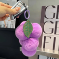 Plush Grape Bag Charm