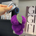 Plush Grape Bag Charm