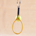 Mini Tennis Racket Keychain
