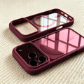 Geometric Magnetic Clear iPhone Case