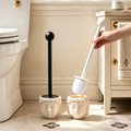 Sculpted Face Toilet Brush
