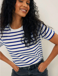 Olivia Brown Classic Stripe Essential Tee