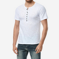 Tom Carter Slim Fit Buttoned Tee