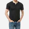 Tom Carter Slim Fit Buttoned Tee