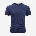 Tom Adams Cotton Henley Tee