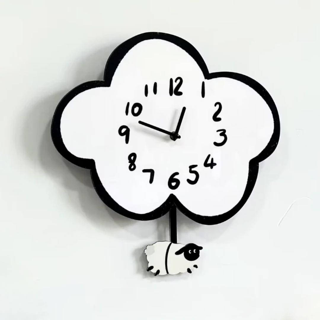 Dreamy Sheep Clock