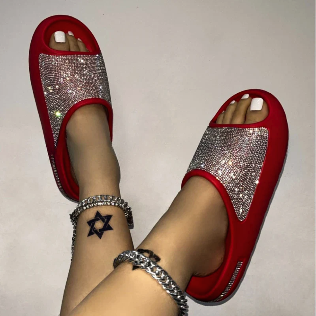 Stellar Sparkle Slide Sandals