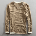 Kippu Textured Cotton Long-Sleeve Crew