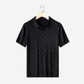 Knitted Checker Polo