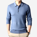 Tom Adams Knitted Plaid Polo