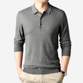 Tom Adams Knitted Plaid Polo
