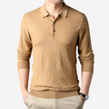 Tom Adams Knitted Plaid Polo