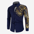Tom Adams Dragon Print Dress Shirt