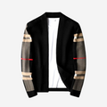 Tom Carter Striped Wool Cardigan