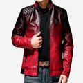 Duke Carter Graffiti Leather Jacket